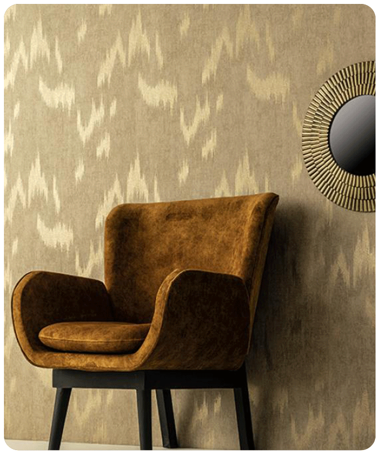 customised wallpaper - Curtains by Rastogis