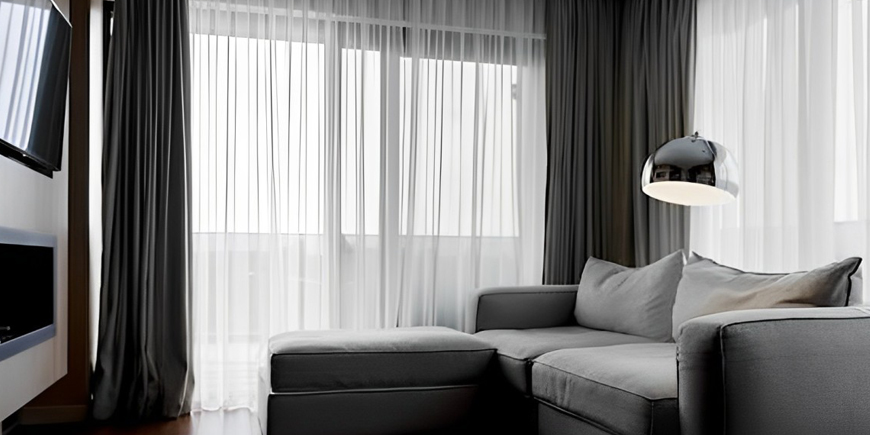 Layering Curtains for Creating Depth